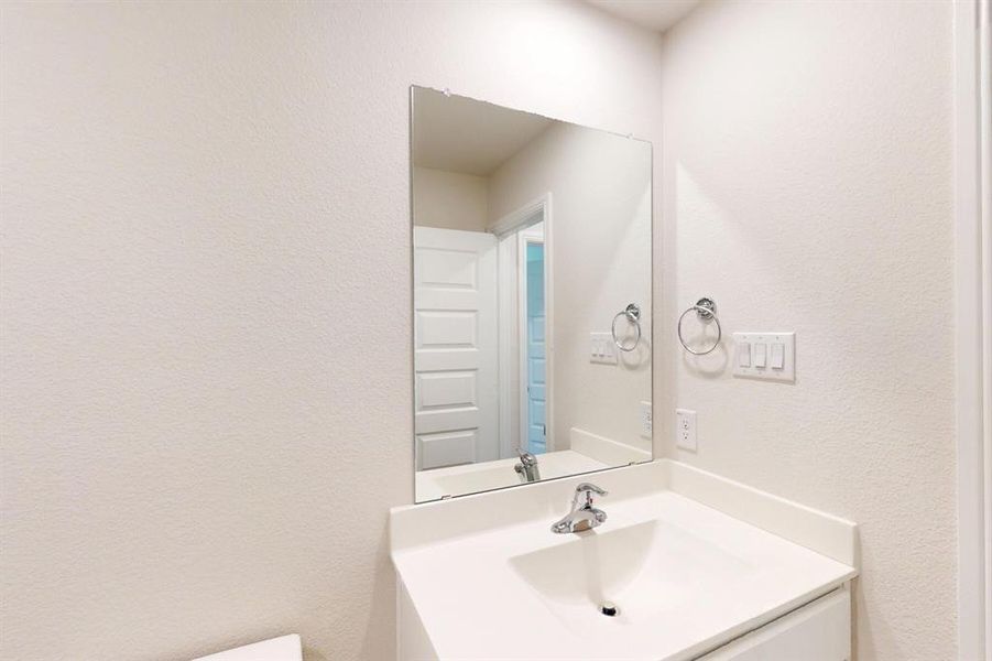 Furnished interior view inside a new home in Kings Way, Denton (Image 10).