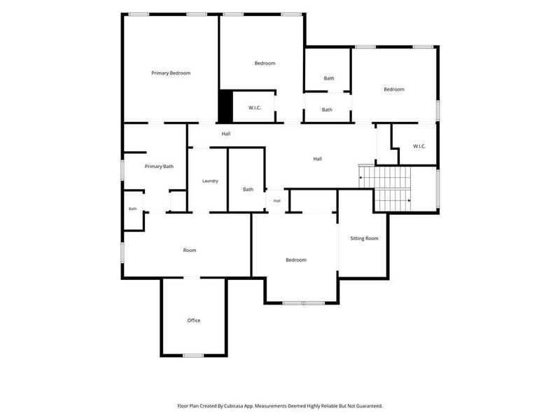 2D floor plan layout of this home in , Dawsonville, GA (Image 36).