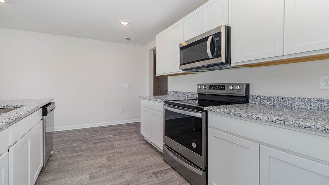 Representative furnished interior of a home built from the CALI by D.R. Horton in Heritage Crossing, Conway (Image 5).