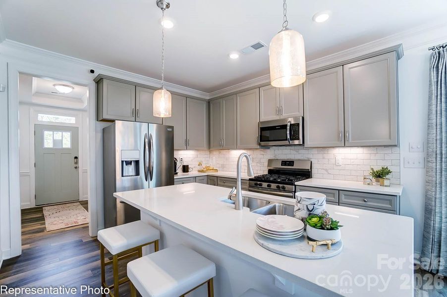 Furnished interior view inside a new home in Harrisburg Village, Harrisburg (Image 6).