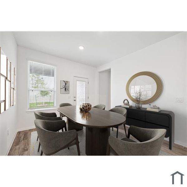 Furnished interior view inside a new home in , Tomball (Image 6). Furnished interior view inside a new home in , Tomball (Image 6).