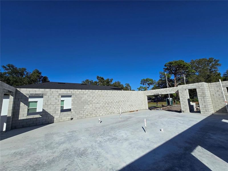 In-progress construction of a new home in , Clearwater, FL (Image 15). In-progress construction of a new home in , Clearwater, FL (Image 15).