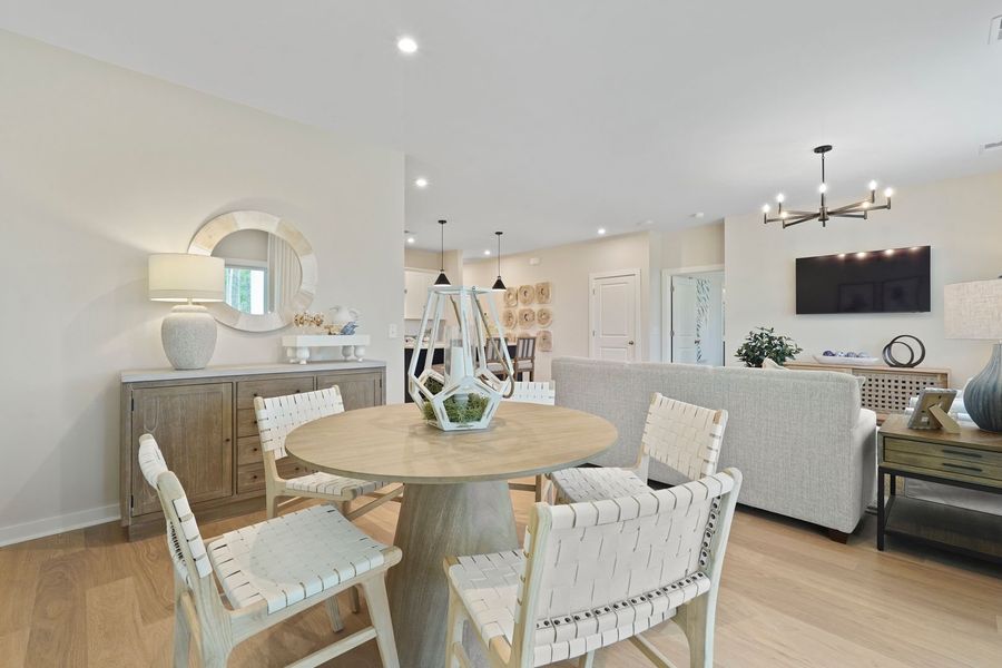 Furnished interior view inside a new home in Pinewood, Leland (Image 15).