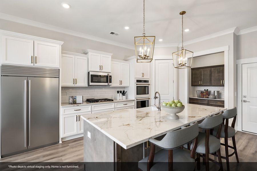 Furnished interior view inside a new home in Suter Estates, Easley (Image 7).