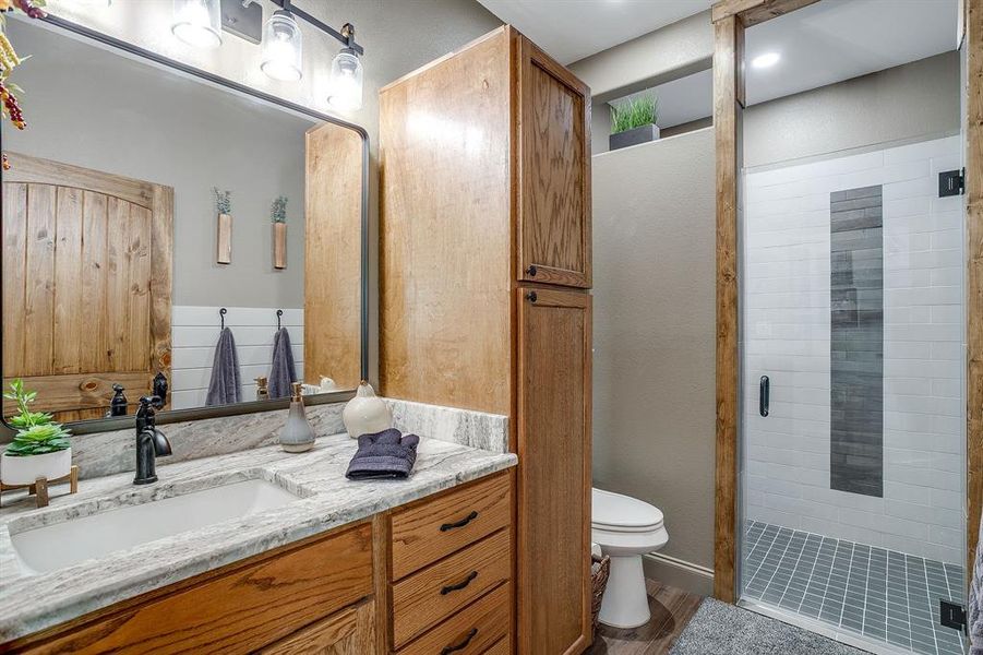 Furnished interior view inside a new home in , Blum (Image 15).