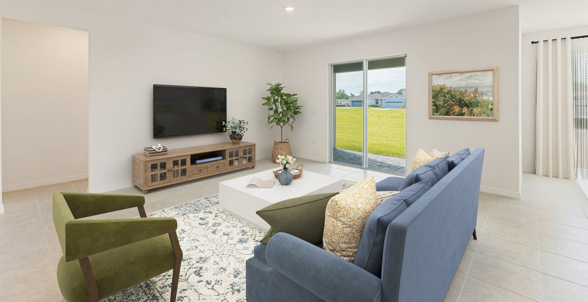 Representative furnished interior of a home built from the Sky by Park Square Residential in Brighton, Venice (Image 7).