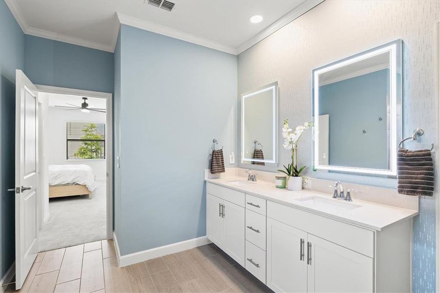 Furnished interior view inside a new home in , Bradenton (Image 32).