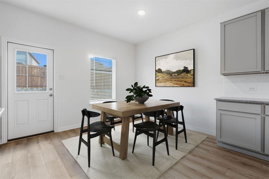 Furnished interior view inside a new home in , Forney (Image 8). Furnished interior view inside a new home in , Forney (Image 8).