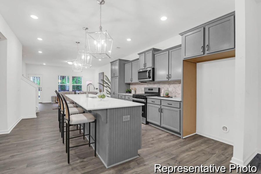 Furnished interior view inside a new home in , Ravenel (Image 6). Furnished interior view inside a new home in , Ravenel (Image 6).