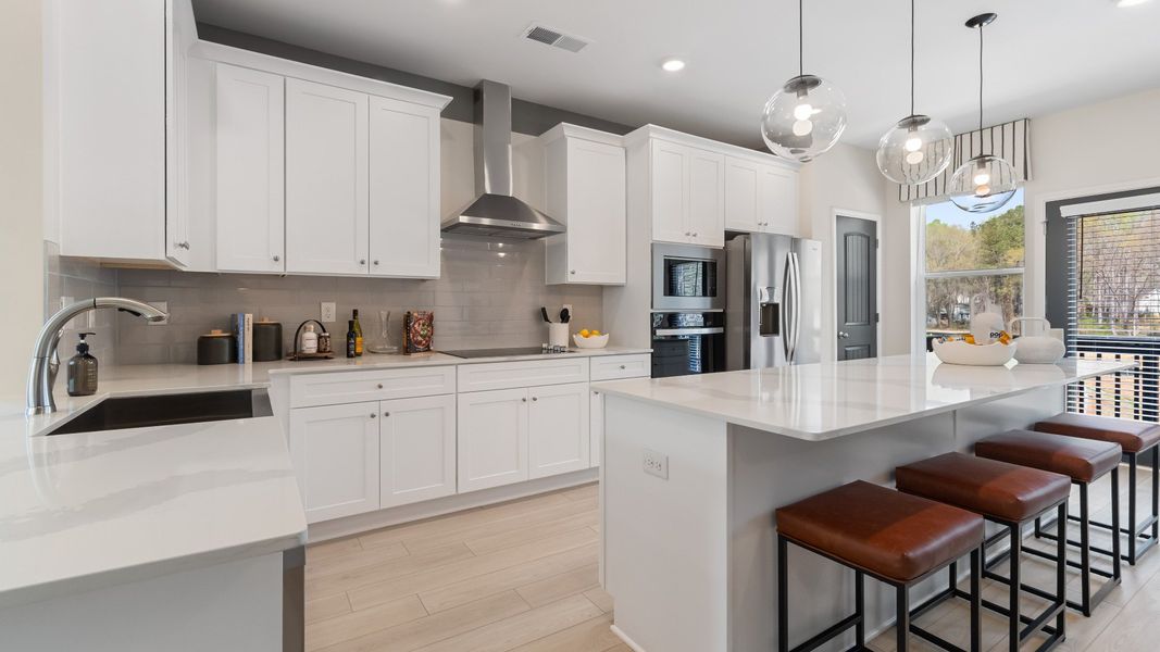 Furnished interior view inside a new home in Daybreak, Newnan (Image 8).