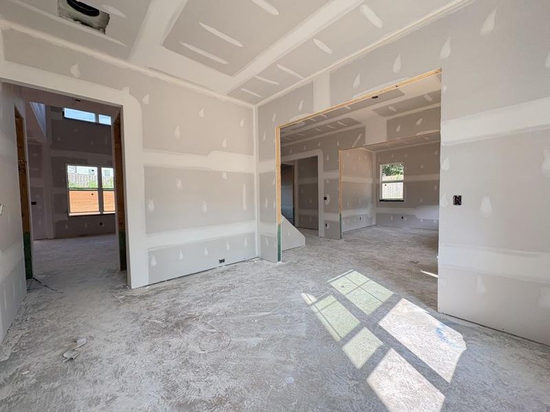 In-progress construction of a new home in , Cumming, GA (Image 4).