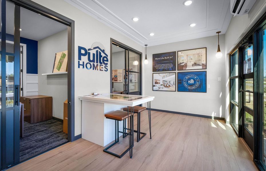 Representative furnished interior of a home built from the Sanford by Pulte Homes in Kuempel Farms, Pflugerville (Image 55).
