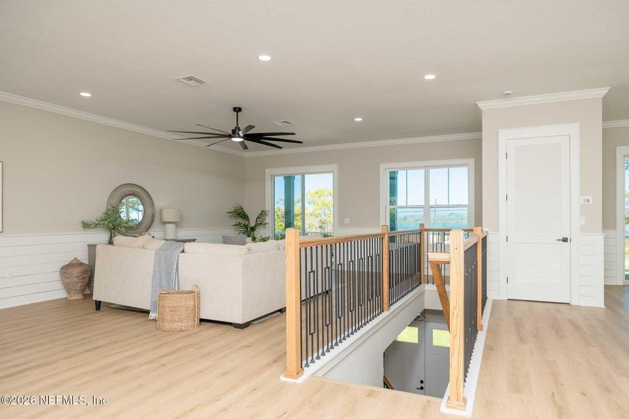 Furnished interior view inside a new home in , St. Augustine (Image 49).