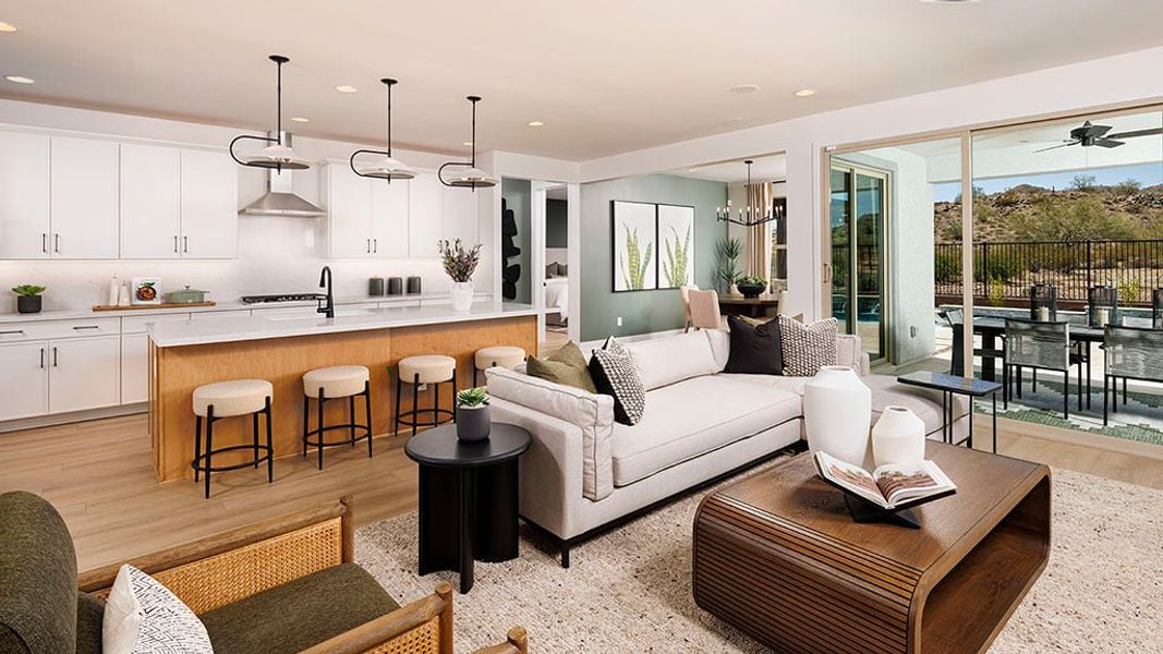 Representative furnished interior of a home built from the Victory by Taylor Morrison in Ladera Trails, Peoria (Image 6).