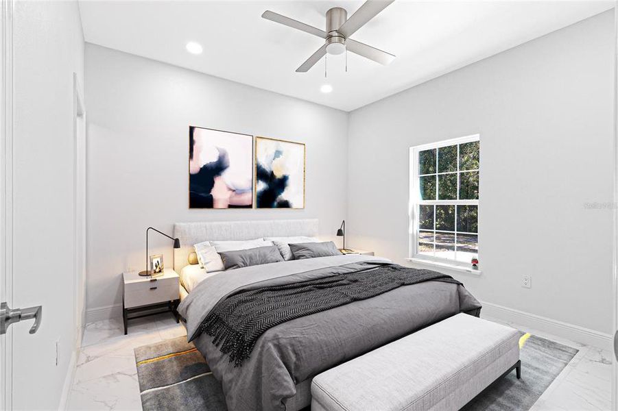 Furnished interior view inside a new home in , Summerfield (Image 9).