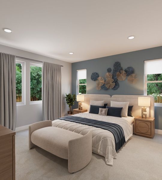 Representative furnished interior of a home built from the The Canyon by Taylor Morrison in Trailstone Villas Collection, Arvada (Image 12). Representative furnished interior of a home built from the The Canyon by Taylor Morrison in Trailstone Villas Collection, Arvada (Image 12).