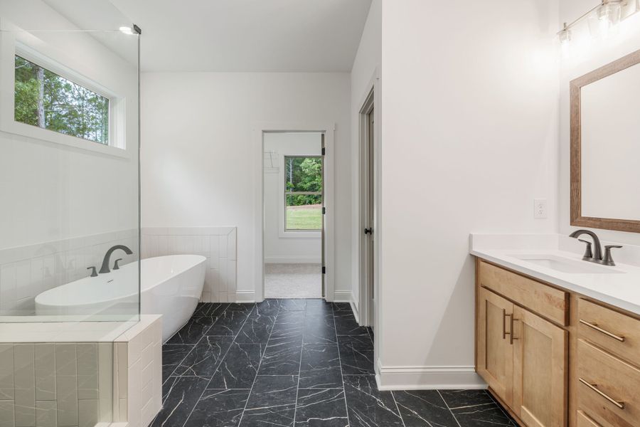 Furnished interior view inside a new home in Flint Farms, Concord (Image 17).