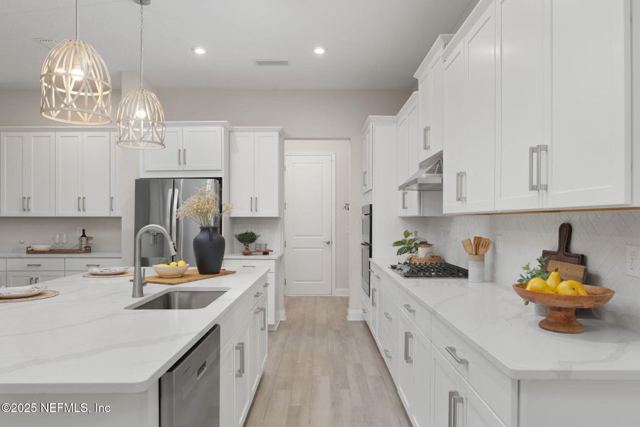 Furnished interior view inside a new home in , St. Johns (Image 14).