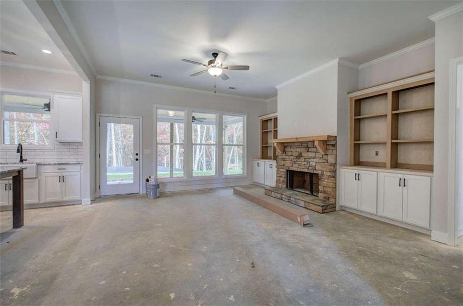 In-progress construction of a new home in , Rockmart, GA (Image 16). In-progress construction of a new home in , Rockmart, GA (Image 16).