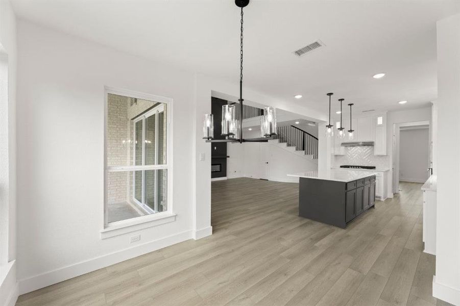 Furnished interior view inside a new home in Grayhawk Addition, Forney (Image 28).