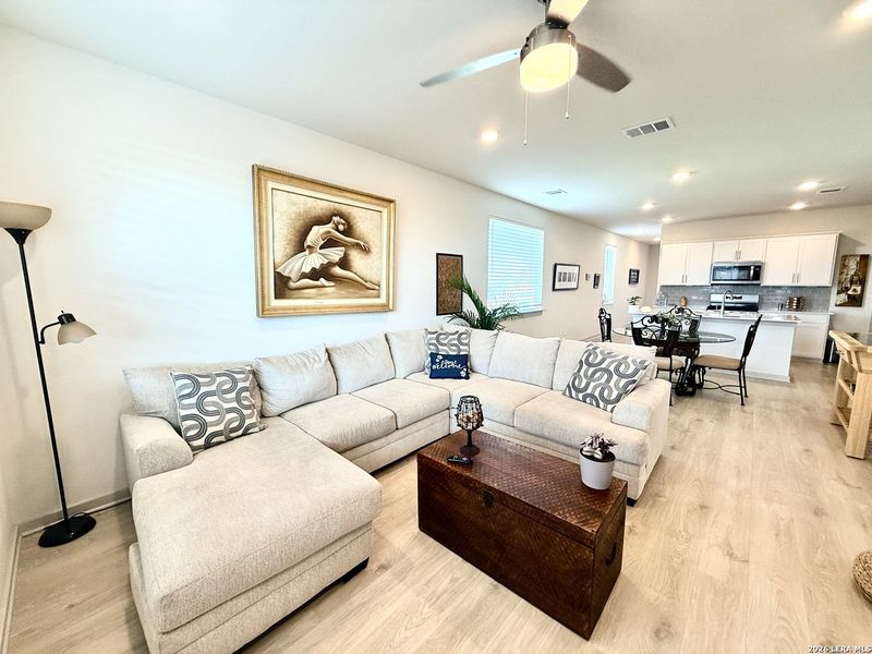 Furnished interior view inside a new home in , San Marcos (Image 17).