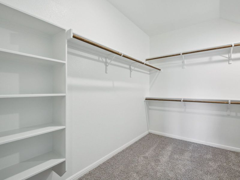 Have lots of room for storage with the primary bedroom's large closet.