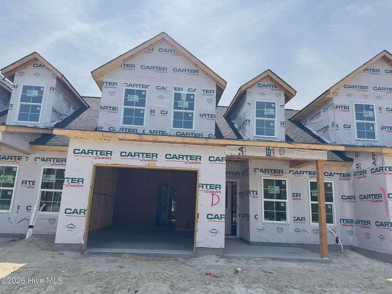 In-progress construction of a new home in Autumn Trail, Bolivia, NC (Image 21).
