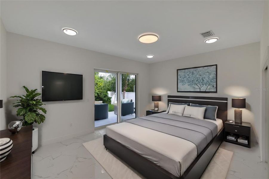 Furnished interior view inside a new home in , Rotonda West (Image 14).