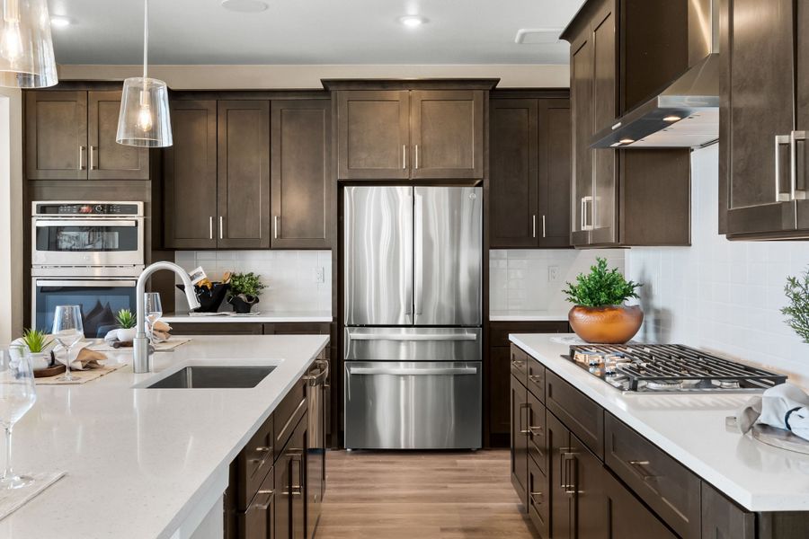 Furnished interior view inside a new home in Trumark Homes at Tanterra, Parker (Image 7).