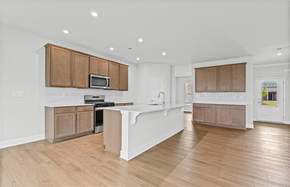 Furnished interior view inside a new home in Anderson Point, McDonough (Image 6).