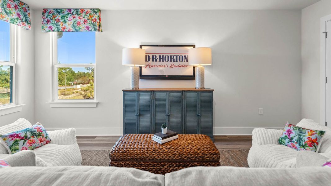 Furnished interior view inside a new home in WindMark Beach, Port Saint Joe (Image 26).