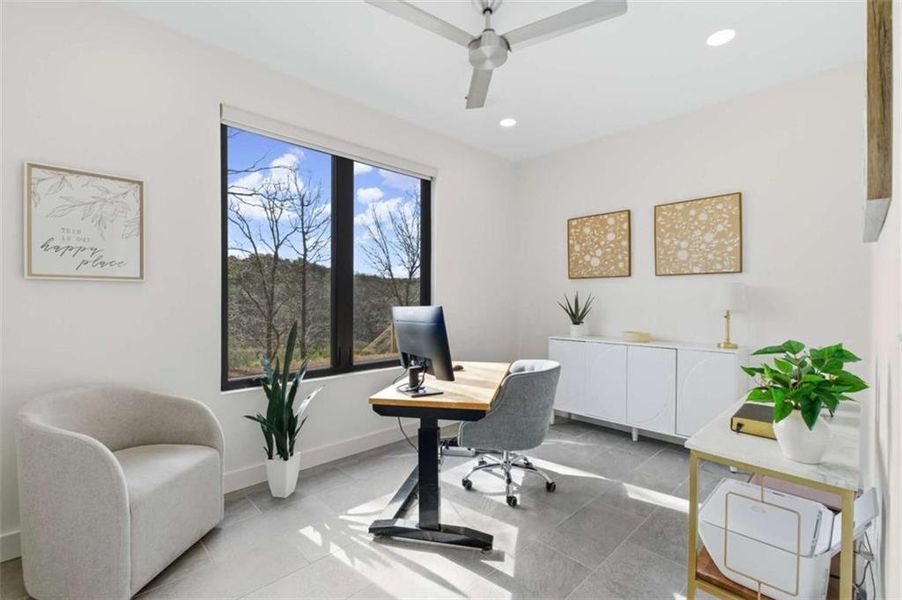 Furnished interior view inside a new home in , Talking Rock (Image 15).