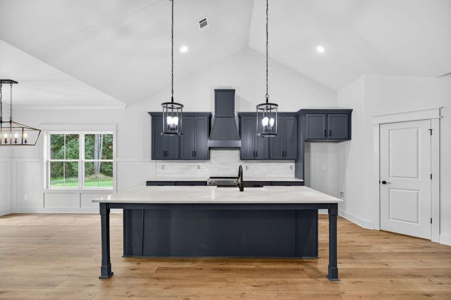 Furnished interior view inside a new home in , Dallas (Image 12).