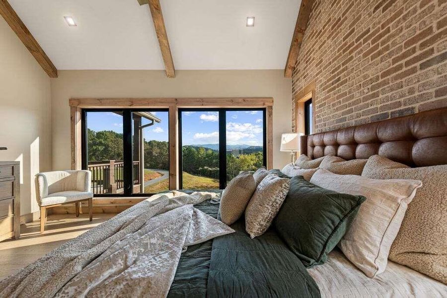 Furnished interior view inside a new home in , Blue Ridge (Image 9).