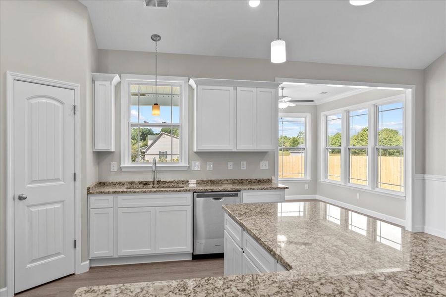 Representative furnished interior of a home built from the Cherokee by Enchanted Homes in Ballentine Ridge, Lyman (Image 11).