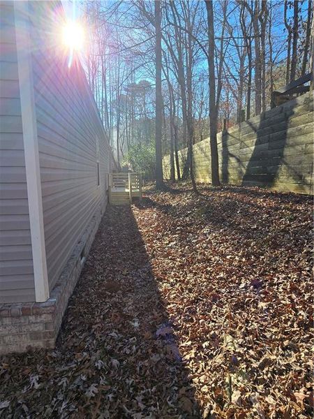 Exterior details and patio area of a home in , Talking Rock (Image 12). Exterior details and patio area of a home in , Talking Rock (Image 12).