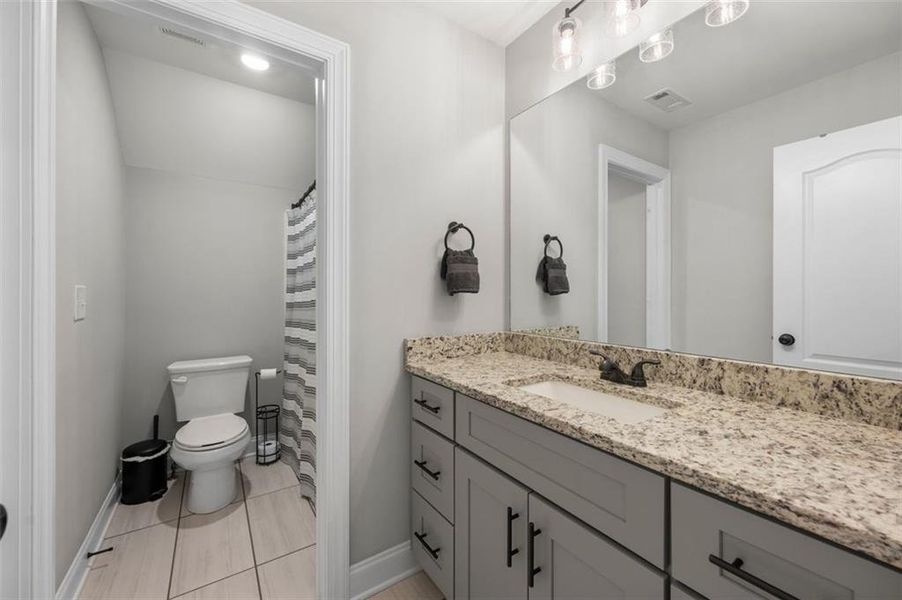 Furnished interior view inside a new home in , Douglasville (Image 8).
