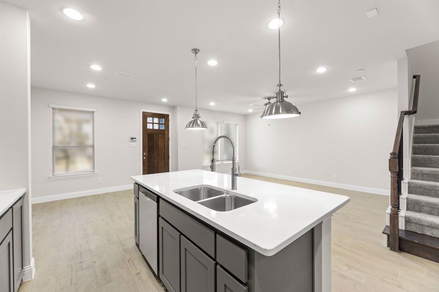 Representative exterior photo of a completed home built from the Buchanan by Impression Homes in Timber Ridge, Corinth, TX (Image 12). Representative exterior photo of a completed home built from the Buchanan by Impression Homes in Timber Ridge, Corinth, TX (Image 12).