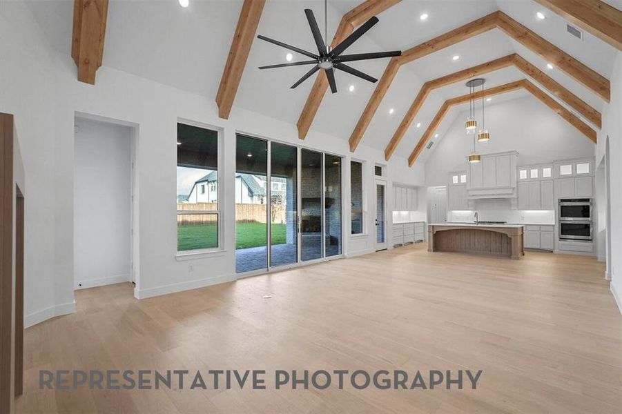 Spacious, unfurnished interior of a new home in Star Trail, Prosper (Image 19). Spacious, unfurnished interior of a new home in Star Trail, Prosper (Image 19).