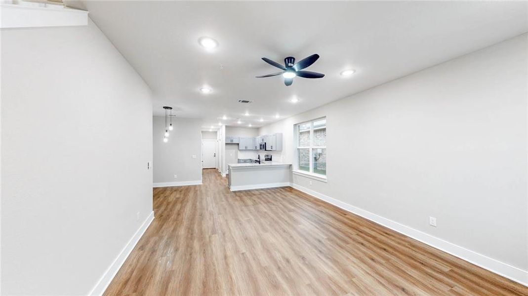 Spacious, unfurnished interior of a new home in , Denton (Image 18). Spacious, unfurnished interior of a new home in , Denton (Image 18).