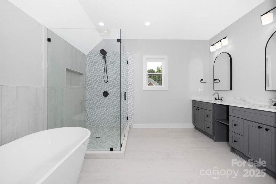 Furnished interior view inside a new home in , Charlotte (Image 4).