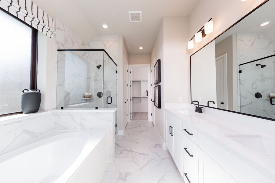 Furnished interior view inside a new home in Jordan Ranch, Katy (Image 7).
