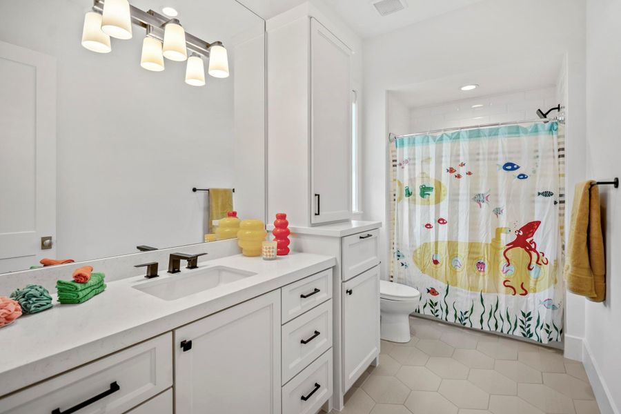 Furnished interior view inside a new home in , Houston (Image 14).