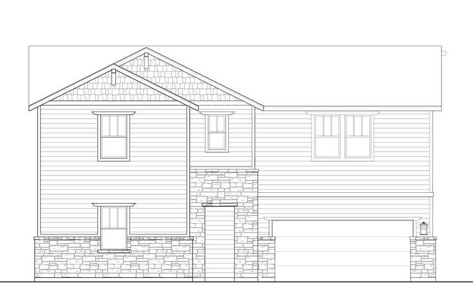 Representative rendering of the exterior for the Lane by Brookfield Residential (Image 2).