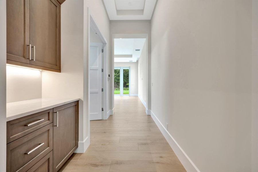 Furnished interior view inside a new home in , Palm Beach Gardens (Image 8).