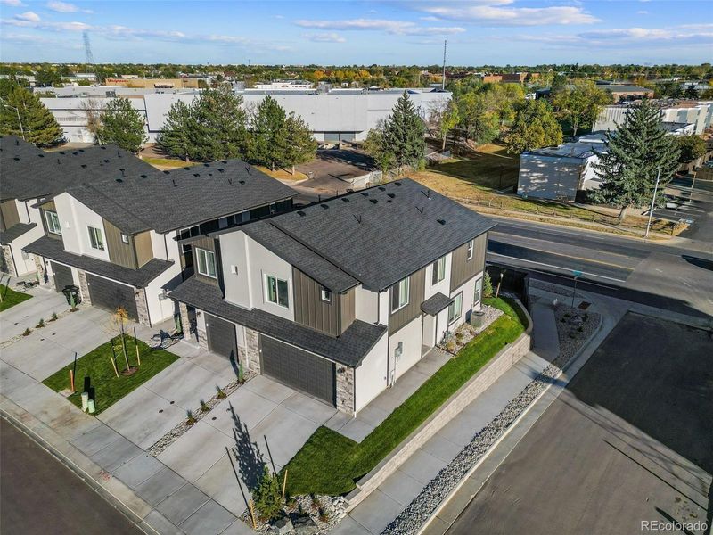 Front exterior of a new home in , Colorado Springs, CO, highlighting curb appeal (Image 2).