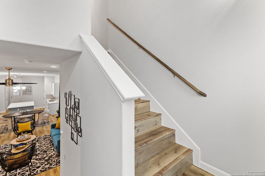 Furnished interior view inside a new home in , San Antonio (Image 13).