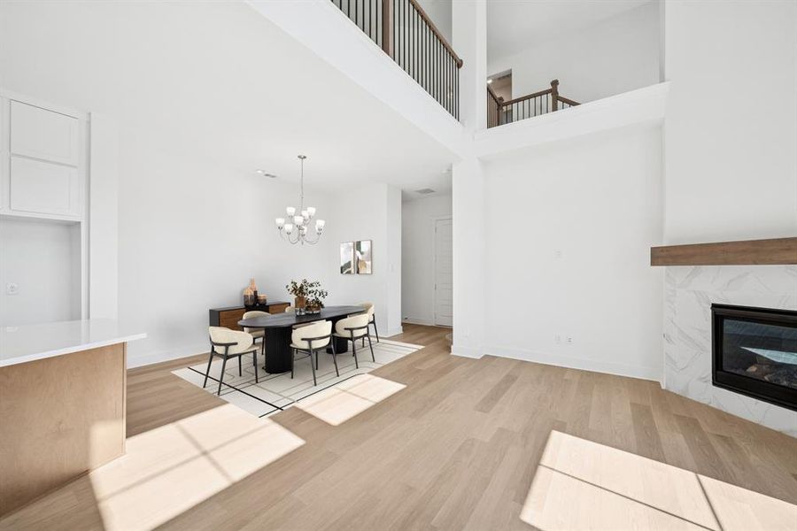 Furnished interior view inside a new home in Walsh Cottage, Fort Worth (Image 13).