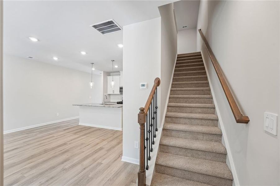 Spacious, unfurnished interior of a new home in Artisan Walk, Fairburn (Image 24). Spacious, unfurnished interior of a new home in Artisan Walk, Fairburn (Image 24).