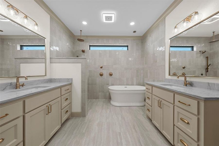 Furnished interior view inside a new home in , Robinson (Image 6).